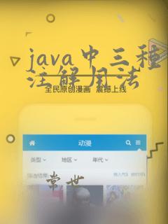 java中三种注解用法