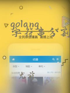 golang 字符串分割
