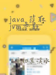 java 获取jvm参数