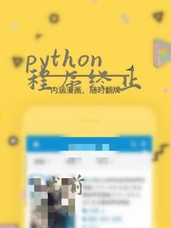 python 程序终止