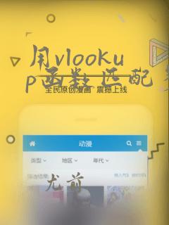 用vlookup函数匹配多列数据