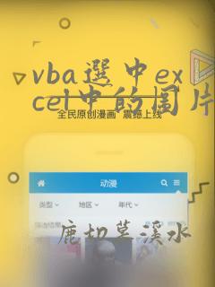 vba选中excel中的图片