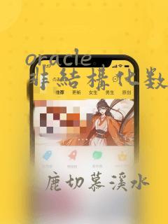 oracle 非结构化数据