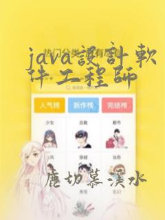 java设计软件工程师