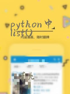 python中list()