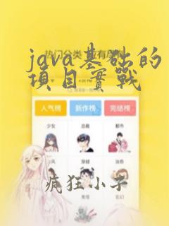 java基础的项目实战