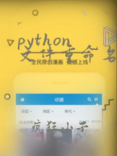 python 文件重命名