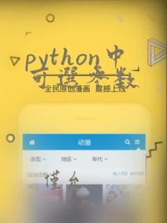 python中可选参数