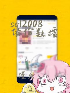 sql2008备份数据