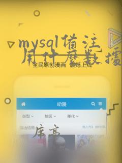 mysql备注用什么数据类型