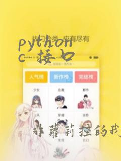python c  接口