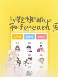 js数组map和foreach区别