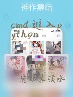 cmd 进入python