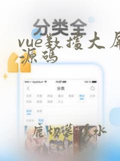 vue数据大屏源码