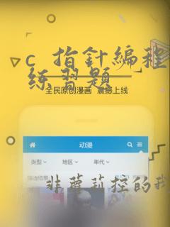 c  指针编程练习题