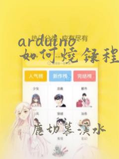 arduino如何烧录程序