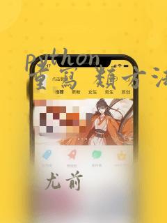 python 重写 类方法