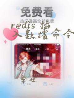 redis 插入数据命令