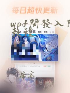 wpf开发入门教程