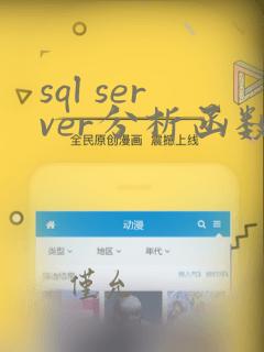 sql server分析函数