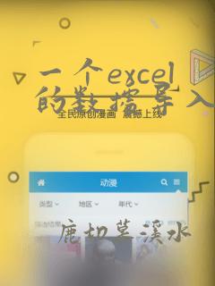 一个excel的数据导入另一个excel