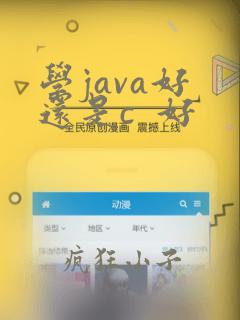 学java好 还是c  好