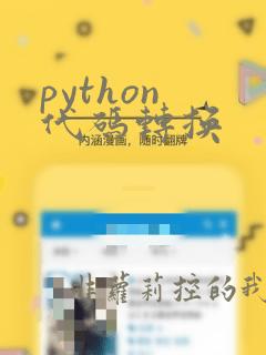 python 代码转换