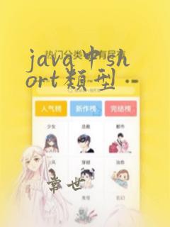 java中short类型