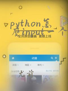 python怎么input一个列表