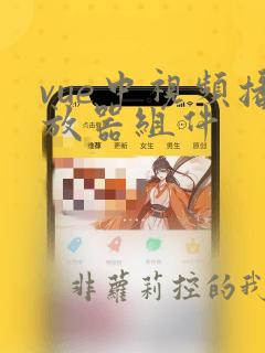 vue中视频播放器组件