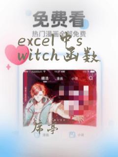 excel中switch函数