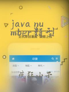 java number类型