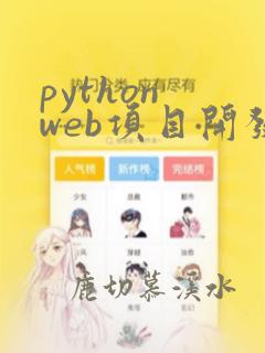 python web项目开发