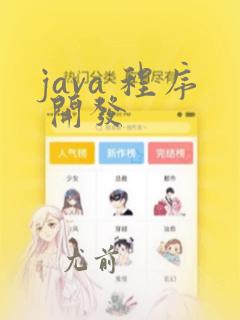 java 程序 开发