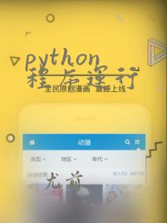 python 程序运行