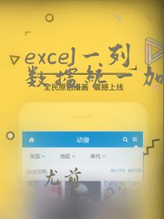 excel一列数据统一加前缀