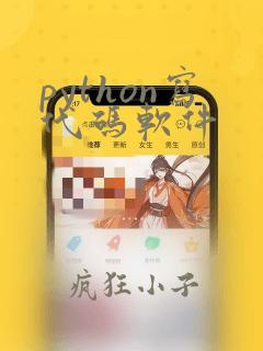 python写代码软件