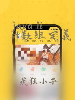 java list数组定义