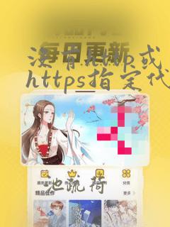 没有http或https指定代理
