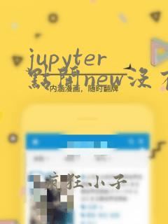 jupyter点开new没有python
