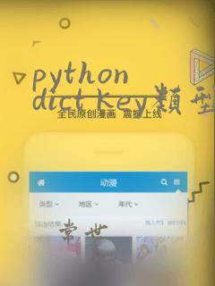 python dict key类型