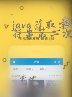 java获取字符串第二次出现的位置