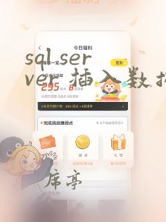 sql server 插入数据
