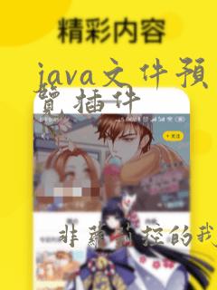 java文件预览插件