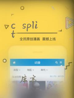 c  split