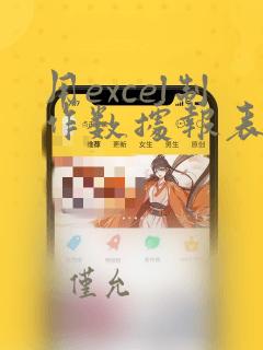 用excel制作数据报表