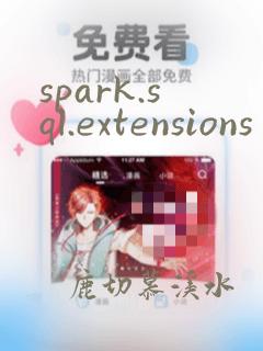 spark.sql.extensions