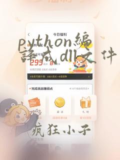 python编译成dll文件