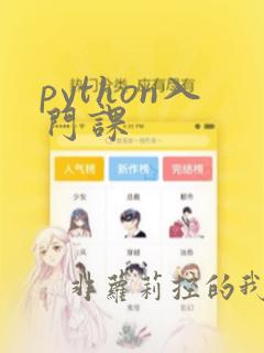python入门课