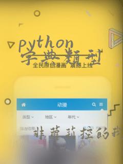 python 字典类型